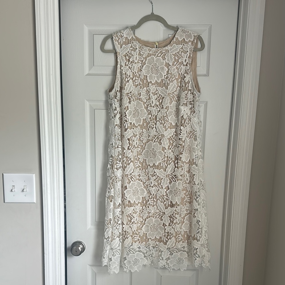 Cream Lace Dress